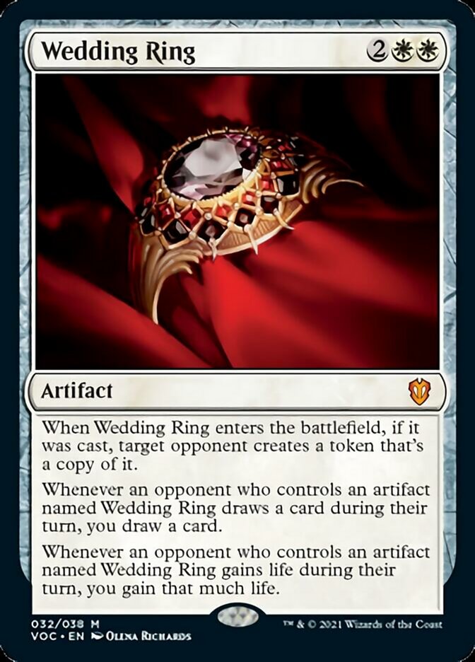 Wedding Ring [Innistrad: Crimson Vow Commander] | Clutch Gaming