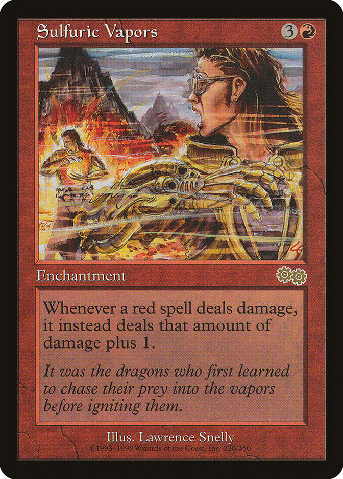 Sulfuric Vapors [Urza's Saga] | Clutch Gaming