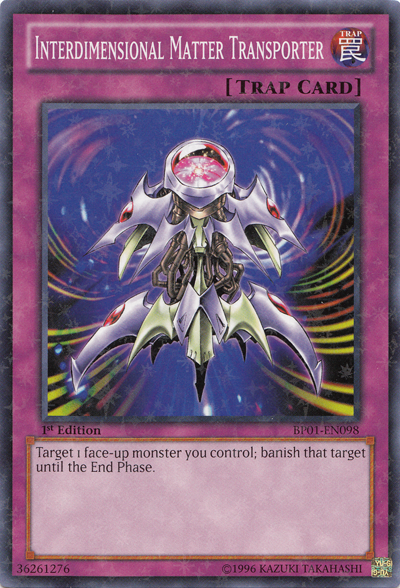 Interdimensional Matter Transporter [BP01-EN098] Starfoil Rare | Clutch Gaming