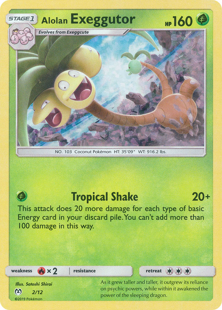 Alolan Exeggutor (2/12) [McDonald's Promos: 2019 Collection] | Clutch Gaming