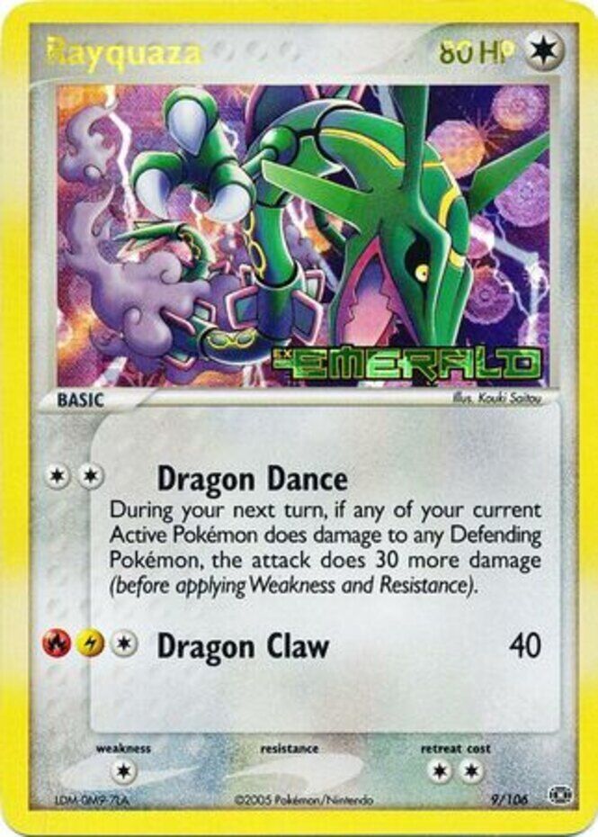 Rayquaza (9/106) (Stamped) [EX: Emerald] | Clutch Gaming