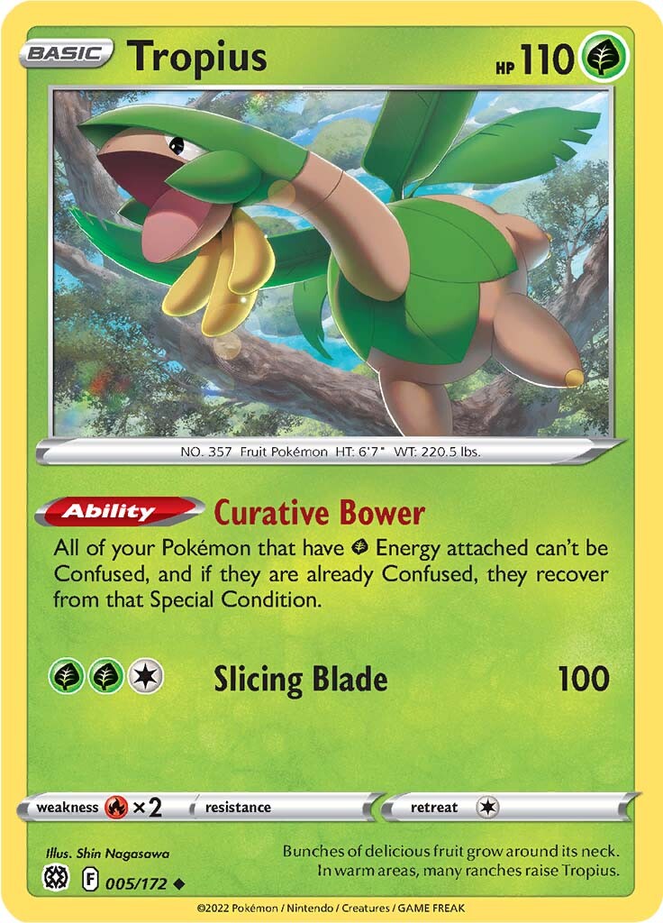 Tropius (005/172) [Sword & Shield: Brilliant Stars] | Clutch Gaming