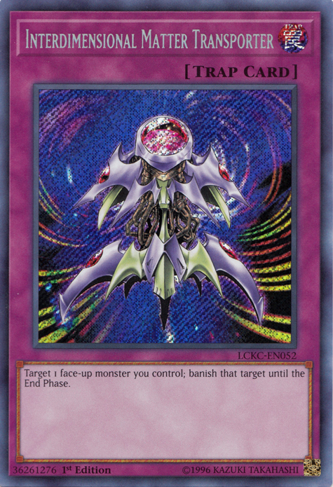 Interdimensional Matter Transporter [LCKC-EN052] Secret Rare | Clutch Gaming