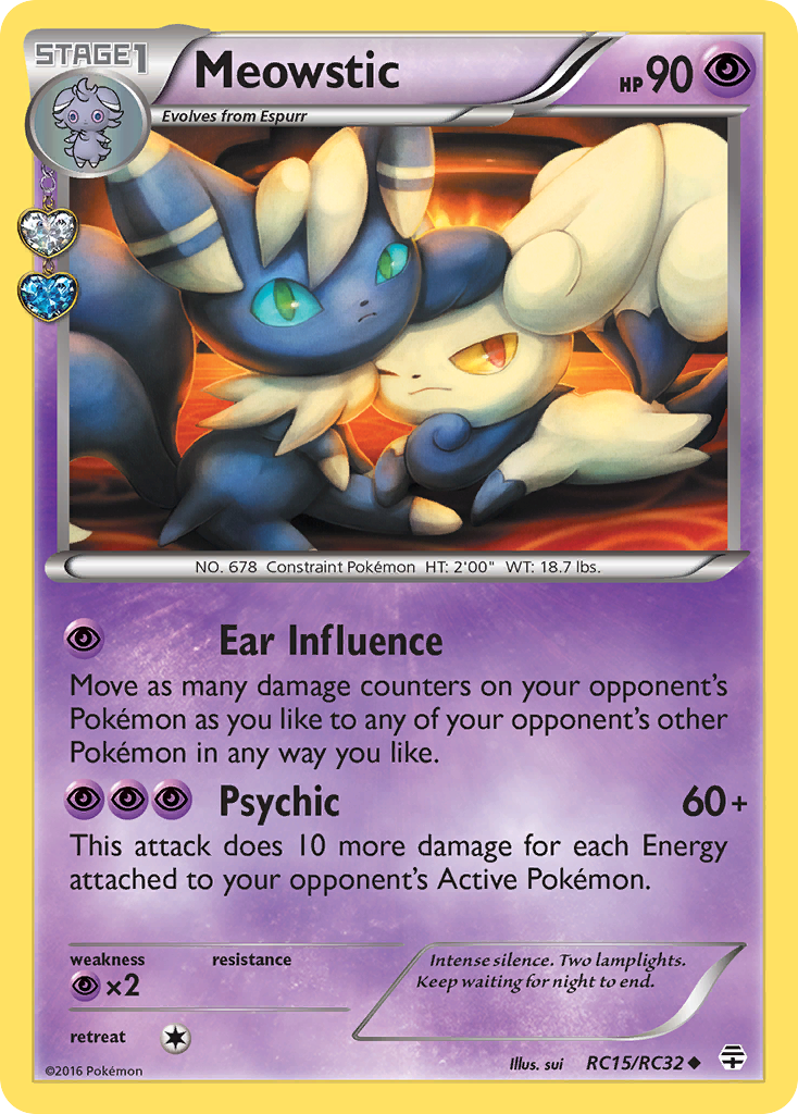 Meowstic (RC15/RC32) [XY: Generations] | Clutch Gaming