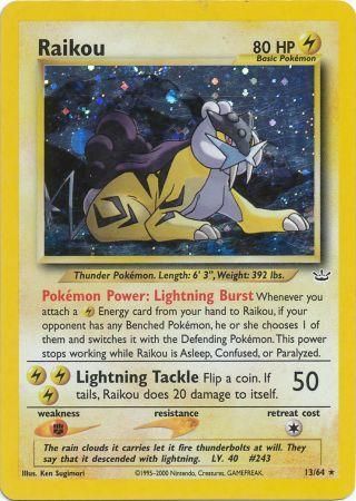 Raikou (13/64) [Neo Revelation Unlimited] | Clutch Gaming