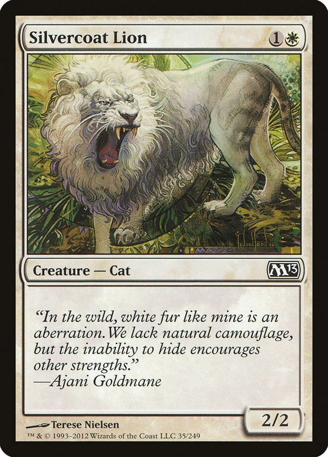 Silvercoat Lion [Magic 2013] | Clutch Gaming