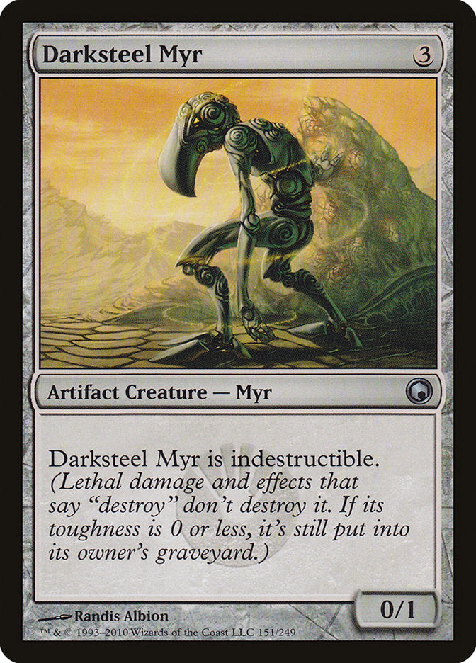 Darksteel Myr [Scars of Mirrodin] | Clutch Gaming