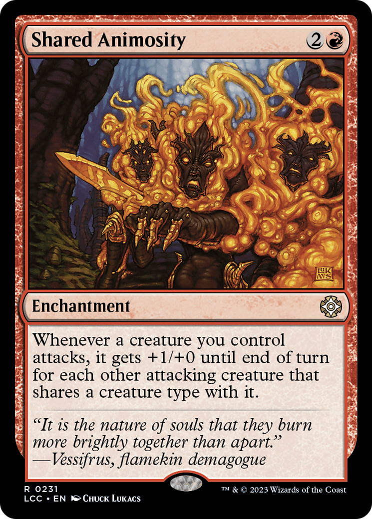 Shared Animosity [The Lost Caverns of Ixalan Commander] | Clutch Gaming