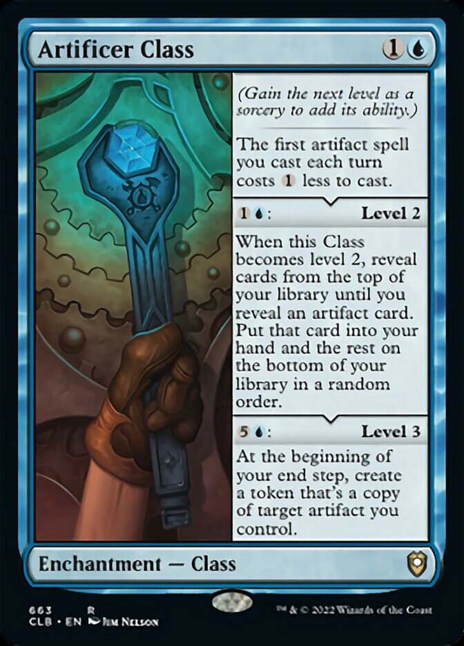 Artificer Class [Commander Legends: Battle for Baldur's Gate] | Clutch Gaming