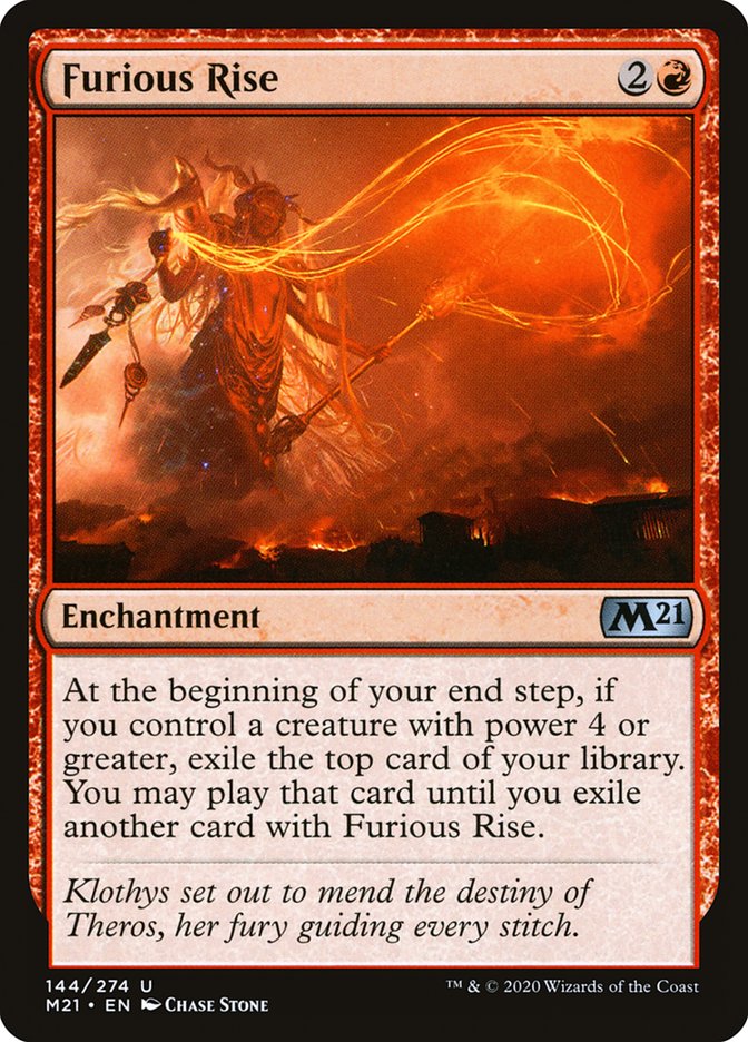 Furious Rise [Core Set 2021] | Clutch Gaming