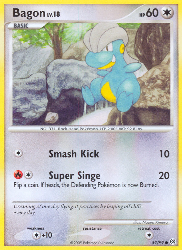 Bagon (52/99) [Platinum: Arceus] | Clutch Gaming