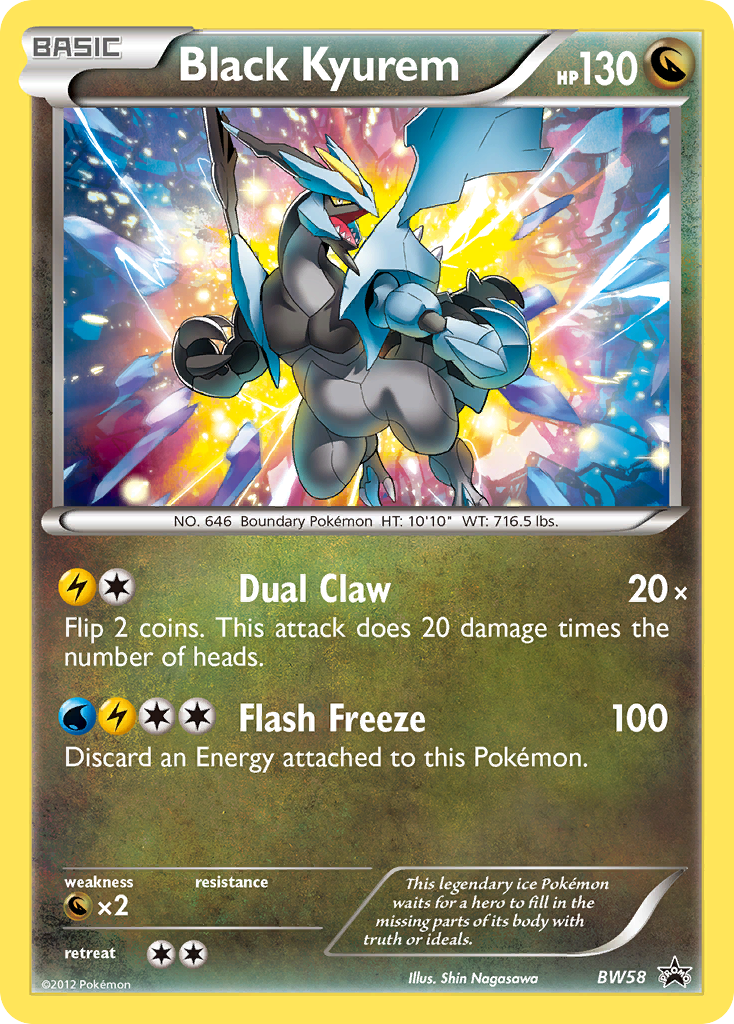 Black Kyurem (BW58) [Black & White: Black Star Promos] | Clutch Gaming