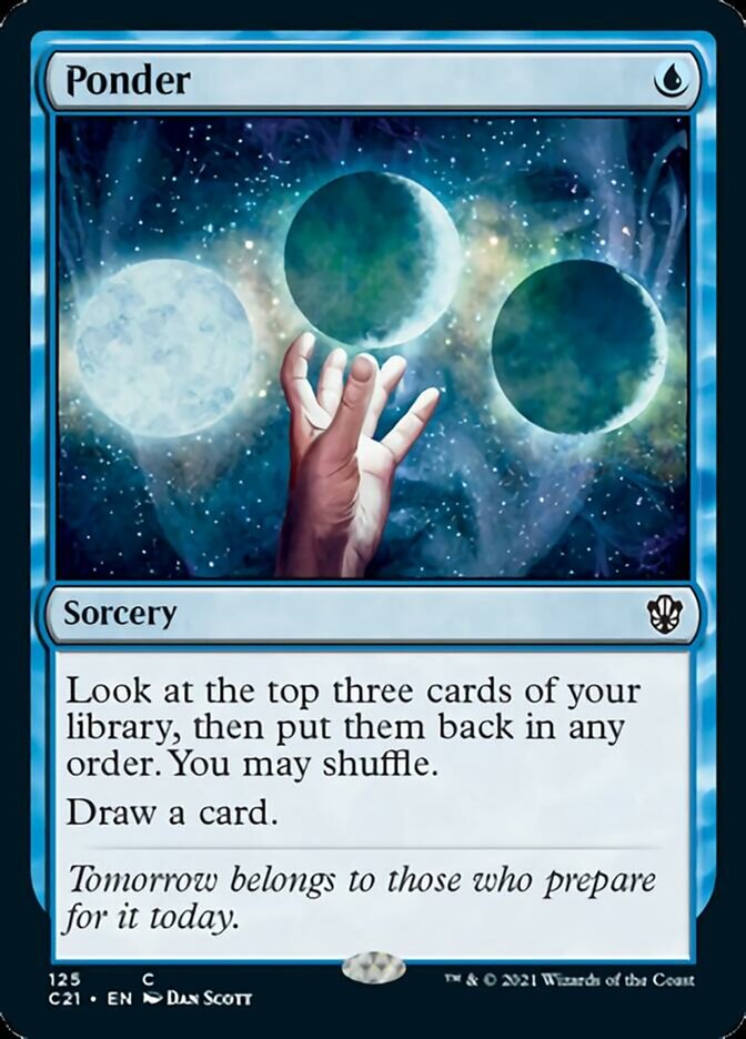 Ponder [Commander 2021] | Clutch Gaming