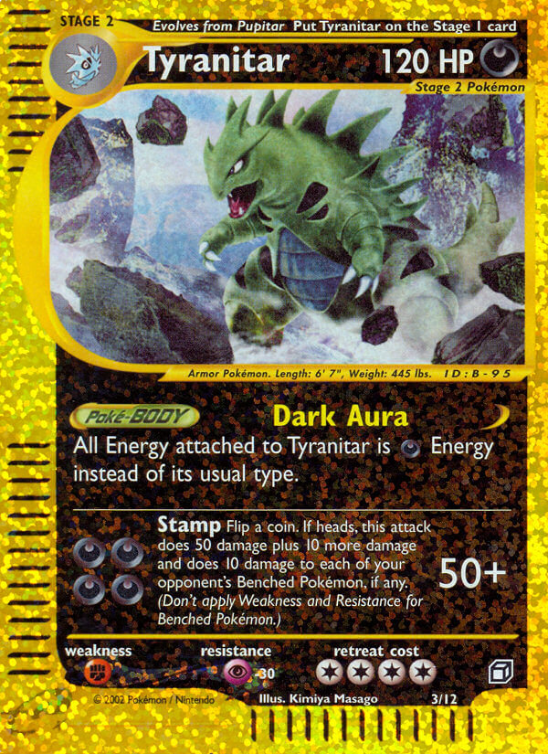 Tyranitar (3/12) [Box Topper] | Clutch Gaming