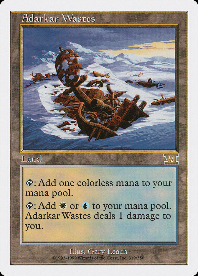 Adarkar Wastes [Classic Sixth Edition] | Clutch Gaming