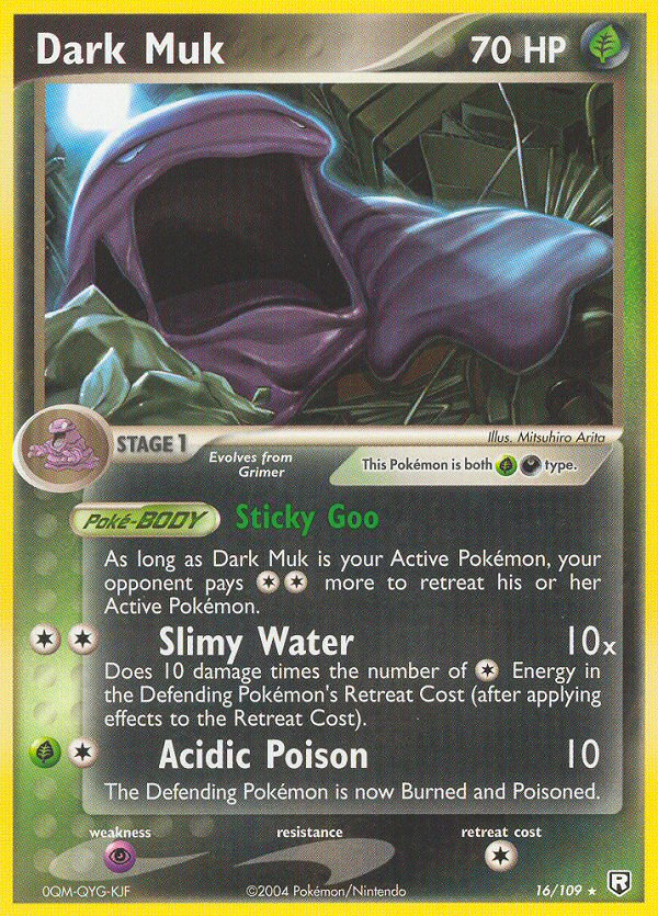 Dark Muk (16/109) [EX: Team Rocket Returns] | Clutch Gaming