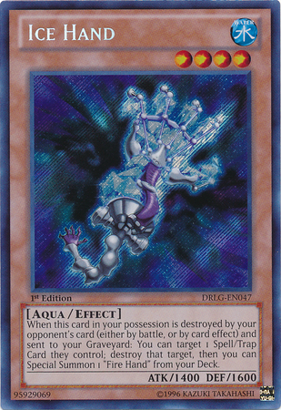 Ice Hand [DRLG-EN047] Secret Rare | Clutch Gaming