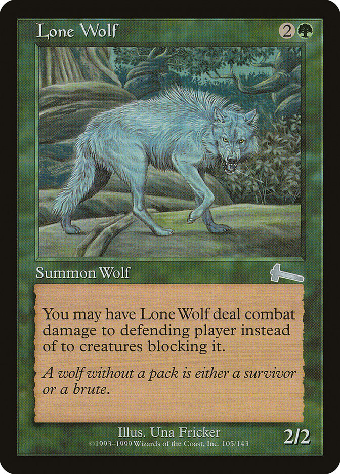 Lone Wolf [Urza's Legacy] | Clutch Gaming