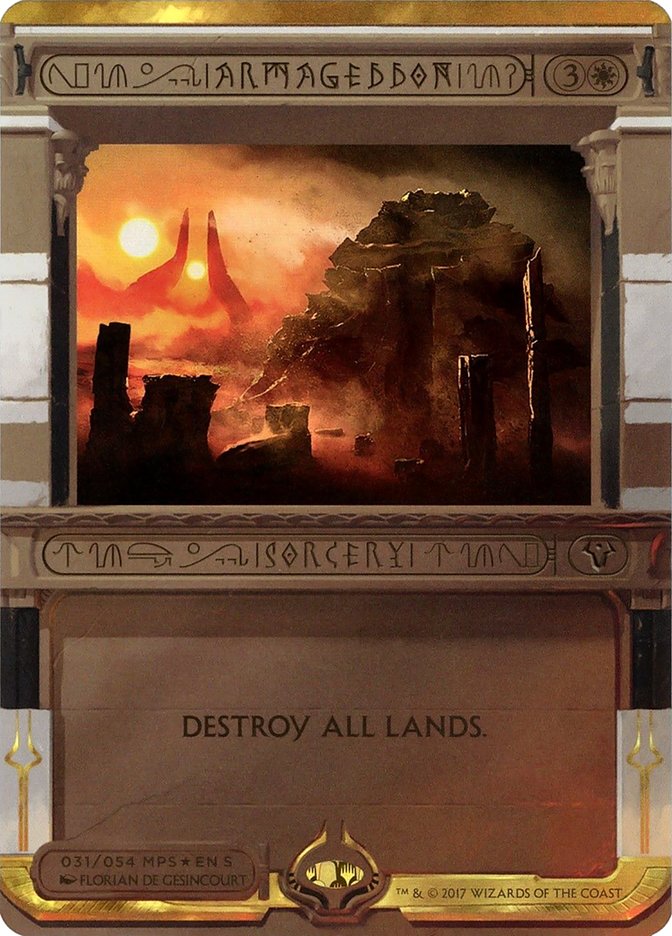 Armageddon (Invocation) [Amonkhet Invocations] | Clutch Gaming