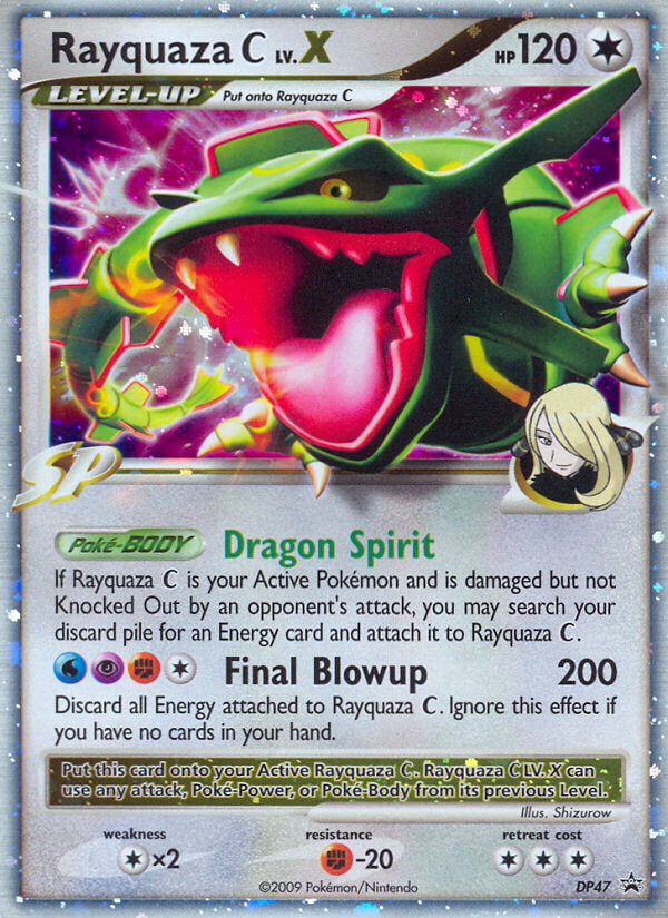 Rayquaza C LV.X (DP47) [Diamond & Pearl: Black Star Promos] | Clutch Gaming