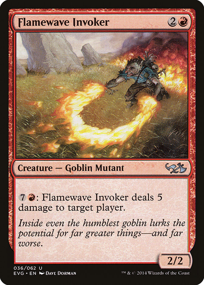 Flamewave Invoker (Elves vs. Goblins) [Duel Decks Anthology] | Clutch Gaming