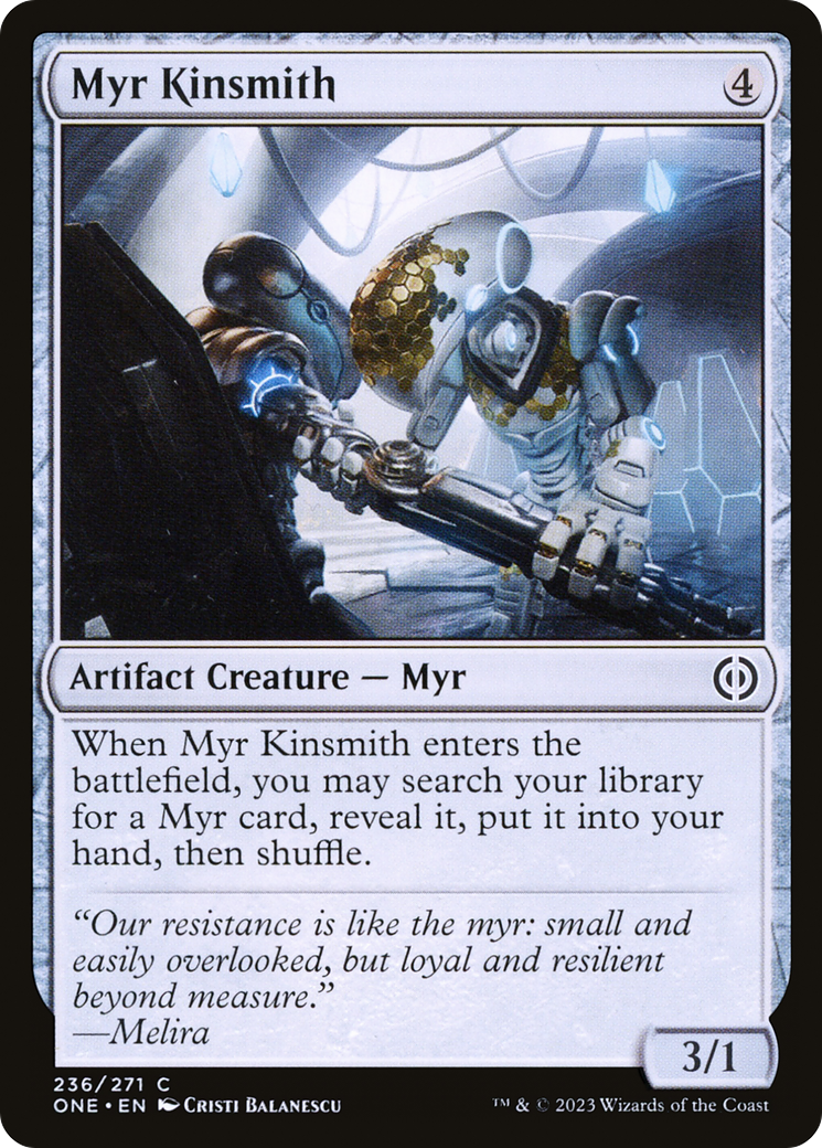 Myr Kinsmith [Phyrexia: All Will Be One] | Clutch Gaming