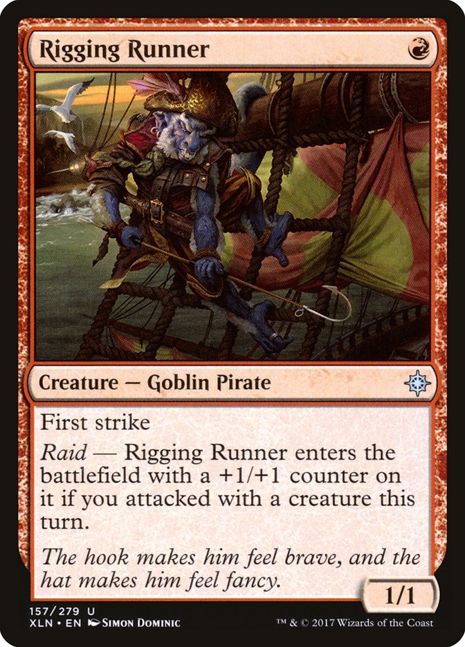 Rigging Runner [Ixalan] | Clutch Gaming