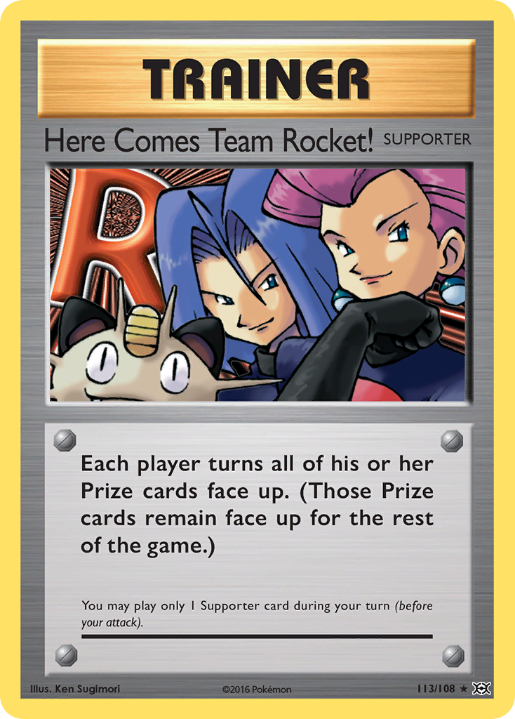 Here Comes Team Rocket! (113/108) [XY: Evolutions] | Clutch Gaming