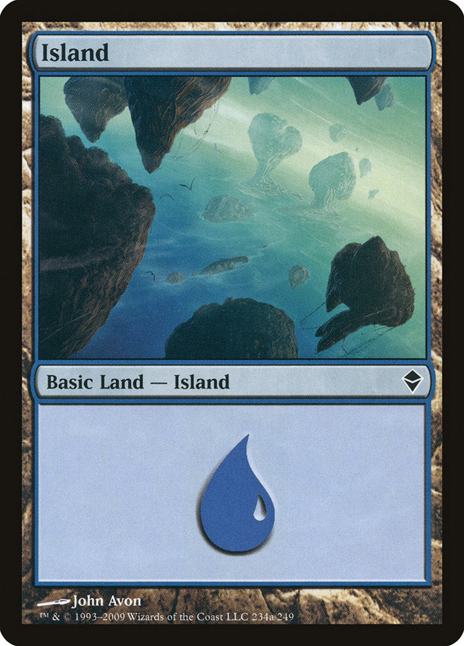 Island (234a) [Zendikar] | Clutch Gaming