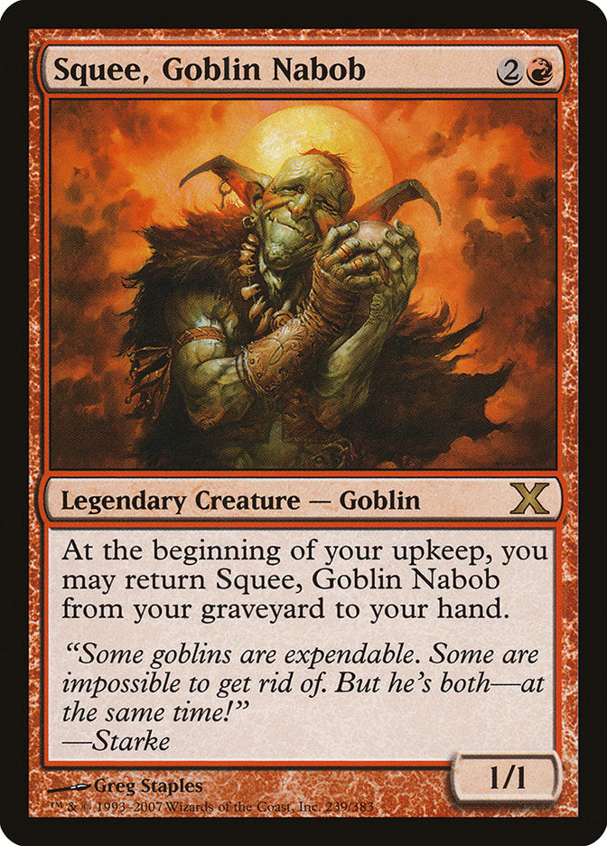 Squee, Goblin Nabob [Tenth Edition] | Clutch Gaming