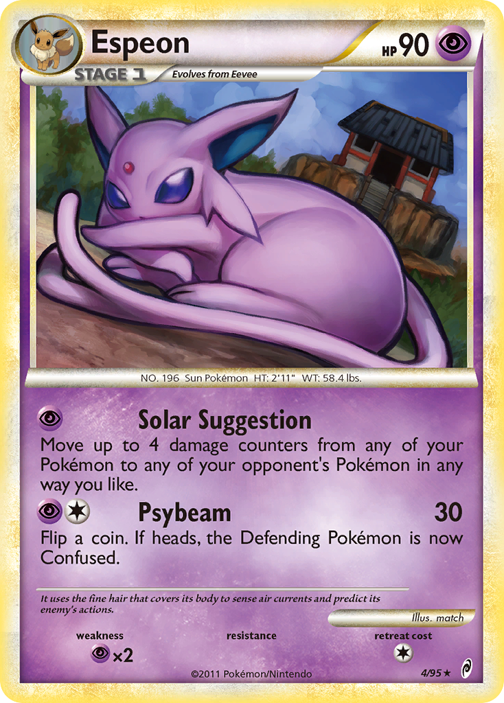 Espeon (4/95) [HeartGold & SoulSilver: Call of Legends] | Clutch Gaming