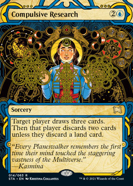 Compulsive Research (Foil Etched) [Strixhaven: School of Mages Mystical Archive] | Clutch Gaming