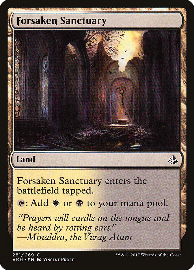 Forsaken Sanctuary [Amonkhet] | Clutch Gaming