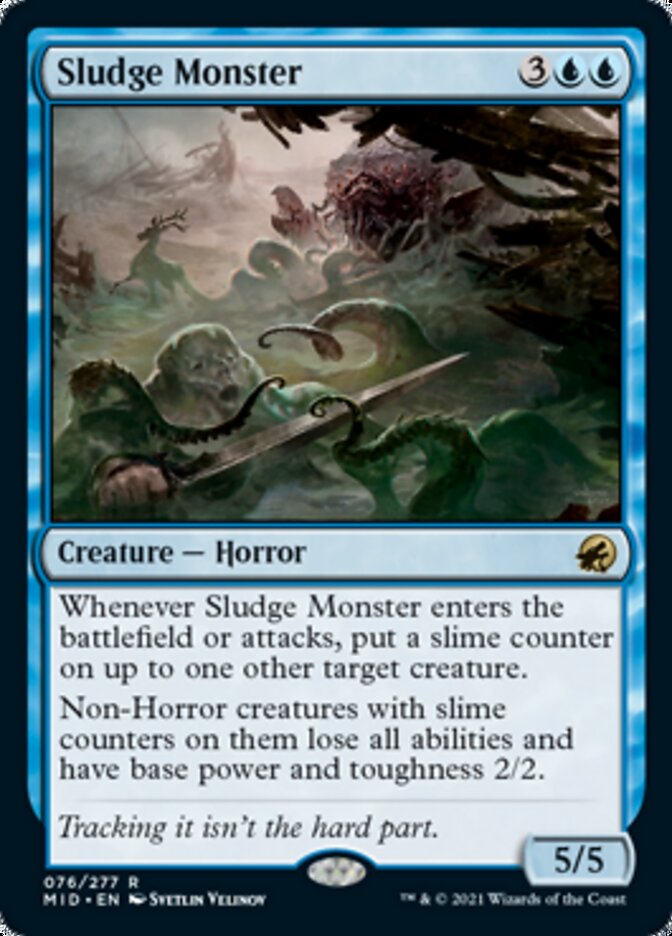 Sludge Monster [Innistrad: Midnight Hunt] | Clutch Gaming