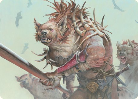 Gnoll Art Card [Dungeons & Dragons: Adventures in the Forgotten Realms Art Series] | Clutch Gaming