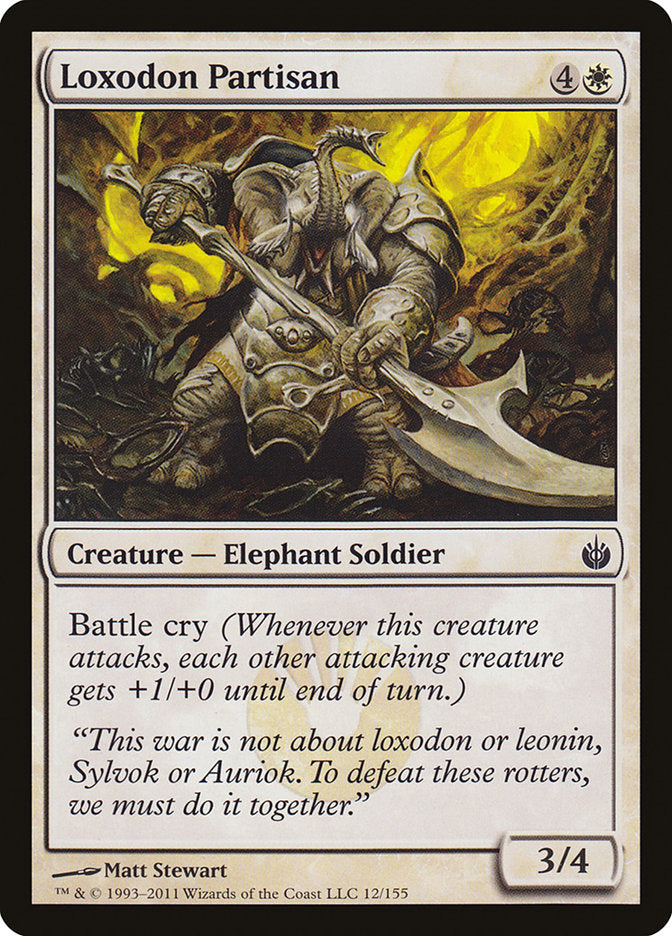 Loxodon Partisan [Mirrodin Besieged] | Clutch Gaming