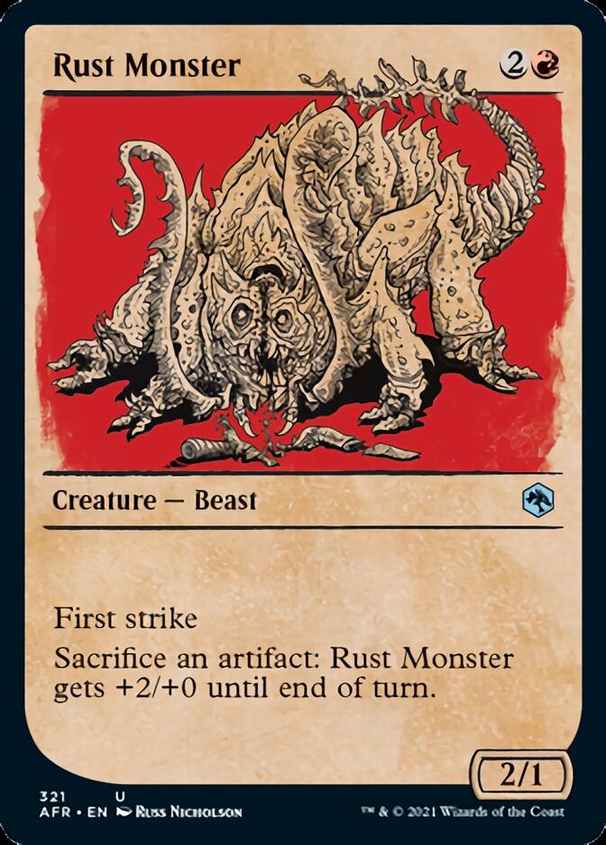 Rust Monster (Showcase) [Dungeons & Dragons: Adventures in the Forgotten Realms] | Clutch Gaming