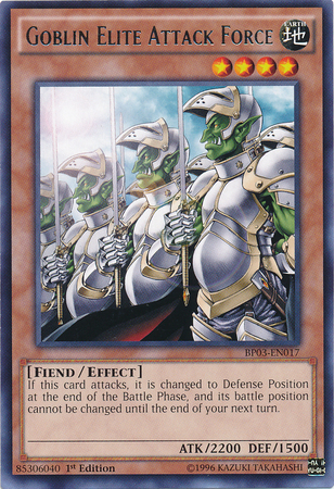 Goblin Elite Attack Force [BP03-EN017] Rare | Clutch Gaming