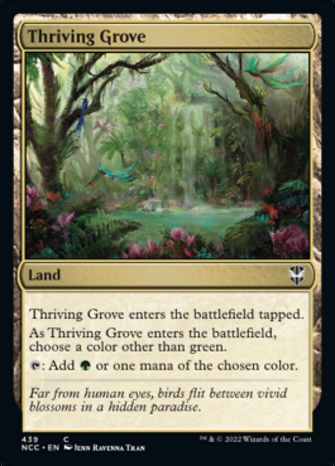 Thriving Grove [Streets of New Capenna Commander] | Clutch Gaming