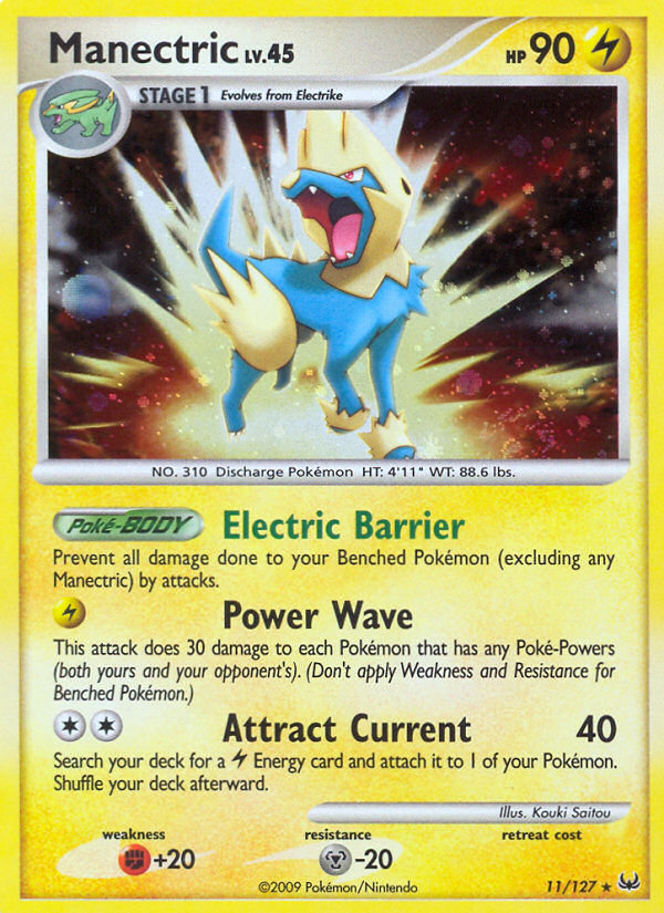 Manectric (11/127) [Platinum: Base Set] | Clutch Gaming