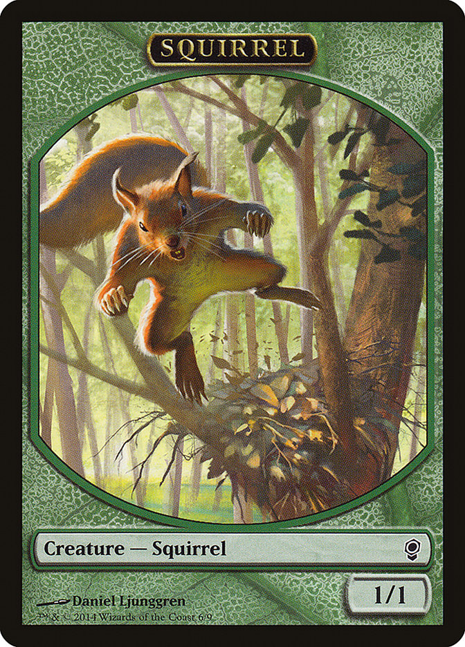 Squirrel Token [Conspiracy Tokens] | Clutch Gaming