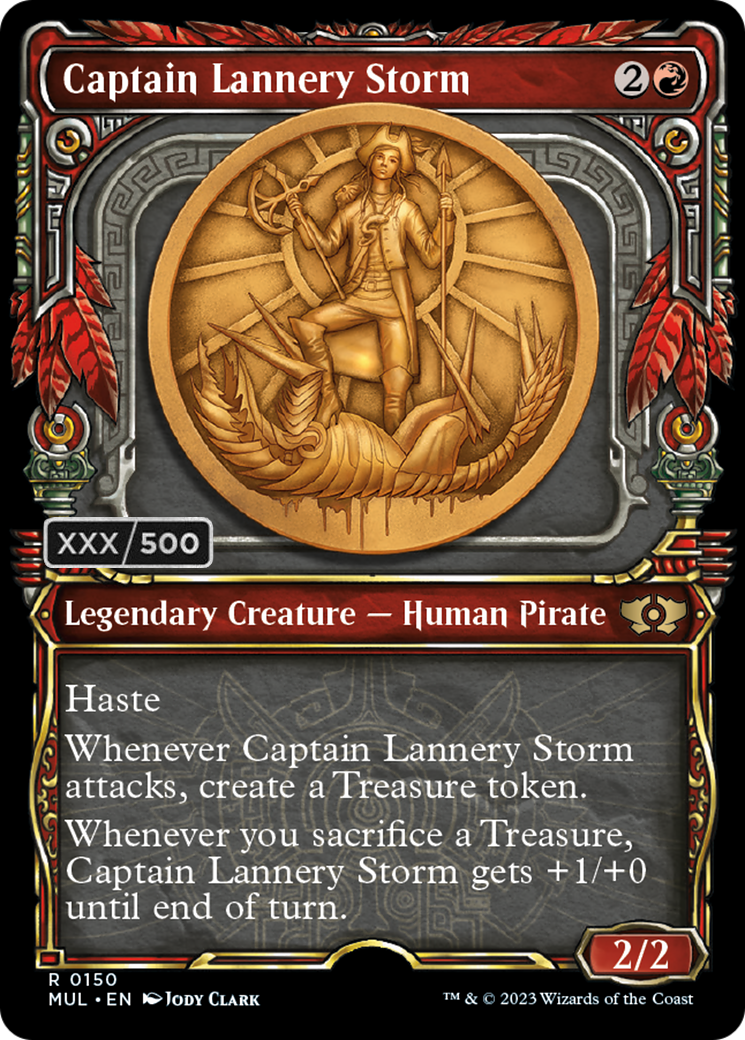 Captain Lannery Storm (Serialized) [Multiverse Legends] | Clutch Gaming