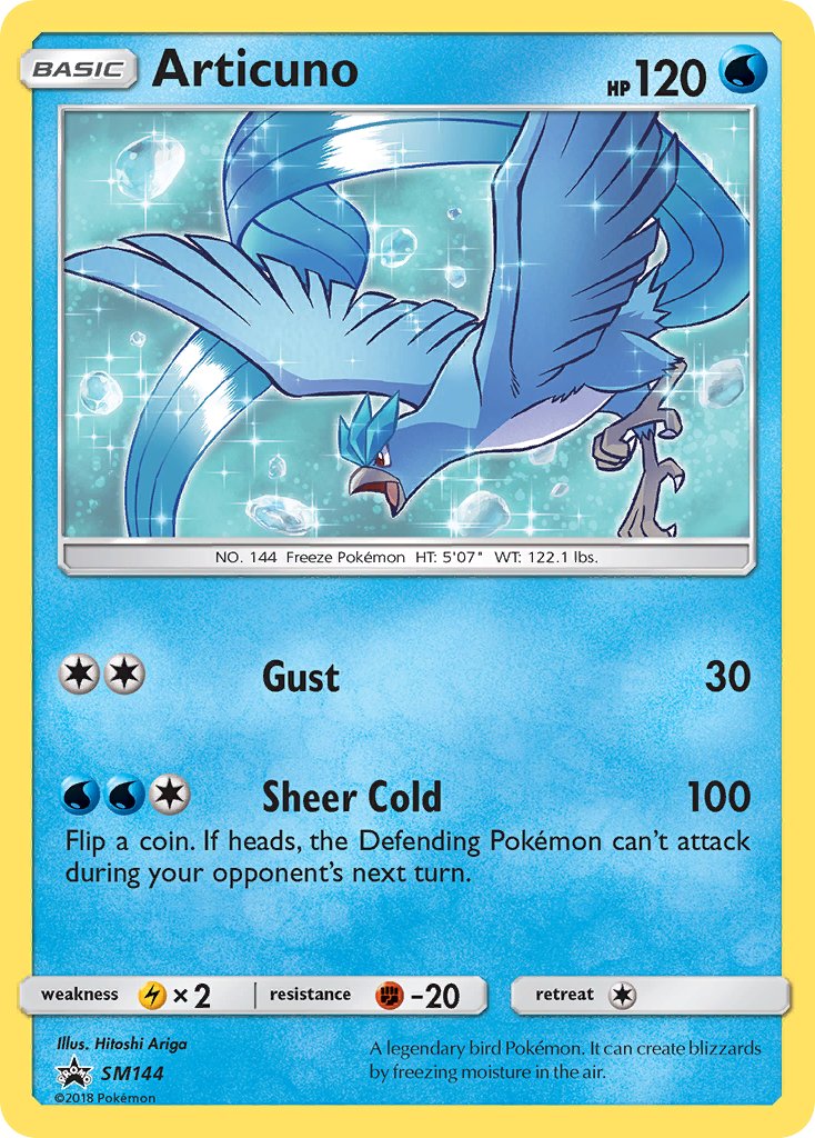 Articuno (SM144) [Sun & Moon: Black Star Promos] | Clutch Gaming