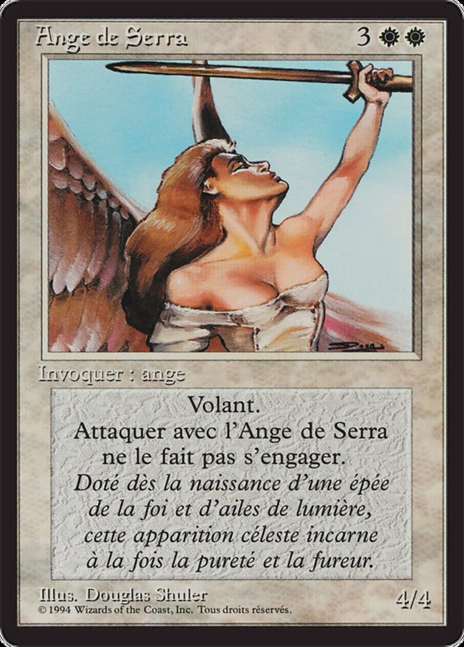 Serra Angel [Foreign Black Border] | Clutch Gaming