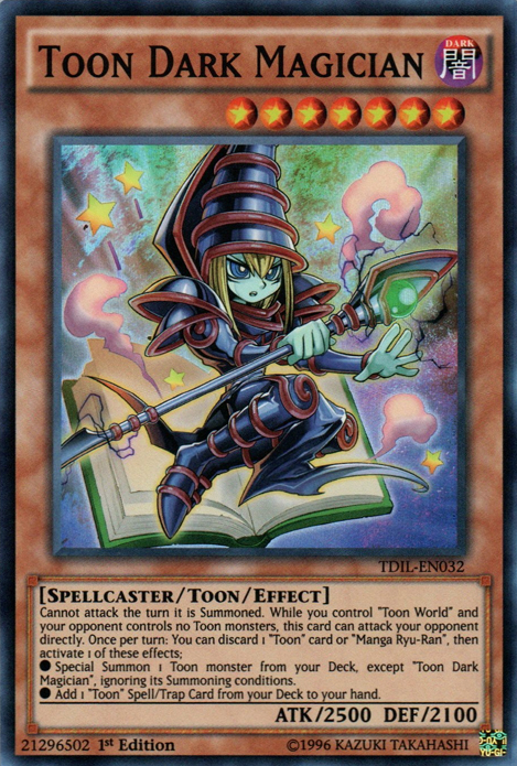 Toon Dark Magician [TDIL-EN032] Super Rare | Clutch Gaming