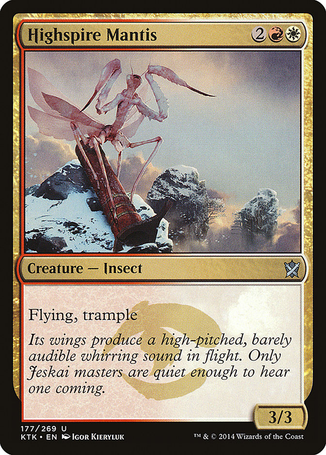 Highspire Mantis [Khans of Tarkir] | Clutch Gaming