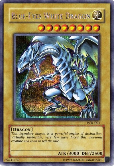 Blue-Eyes White Dragon (Power of Chaos: Kaiba the Revenge) [PCK-001] Secret Rare | Clutch Gaming