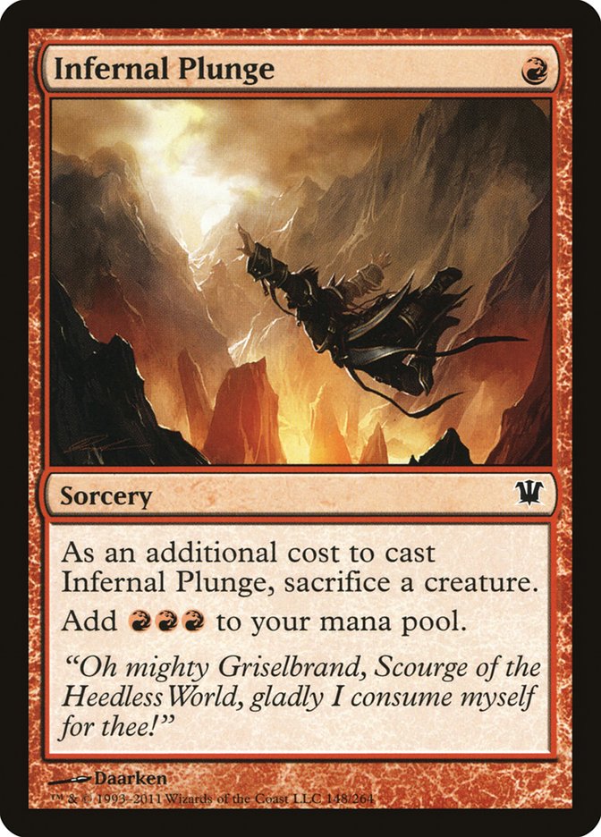 Infernal Plunge [Innistrad] | Clutch Gaming