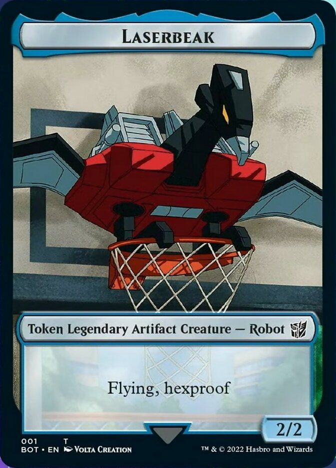 Laserbeak [Transformers Tokens] | Clutch Gaming