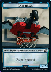 Powerstone // Laserbeak Double-Sided Token [The Brothers' War Tokens] | Clutch Gaming